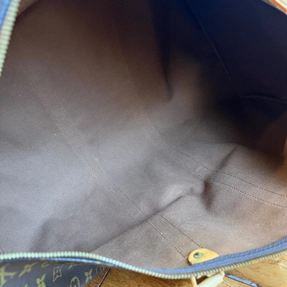 Louis Vuitton Keepall 55 Brown Luggage