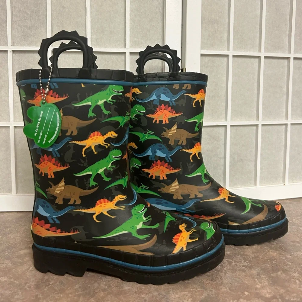 Western Chief Dino World Rain Boots Size 2