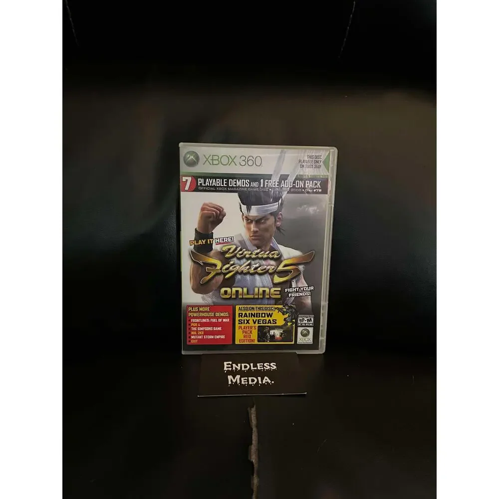 Official Xbox Magazine Demo Disc 79 Microsoft Xbox 360 Box only Video Game