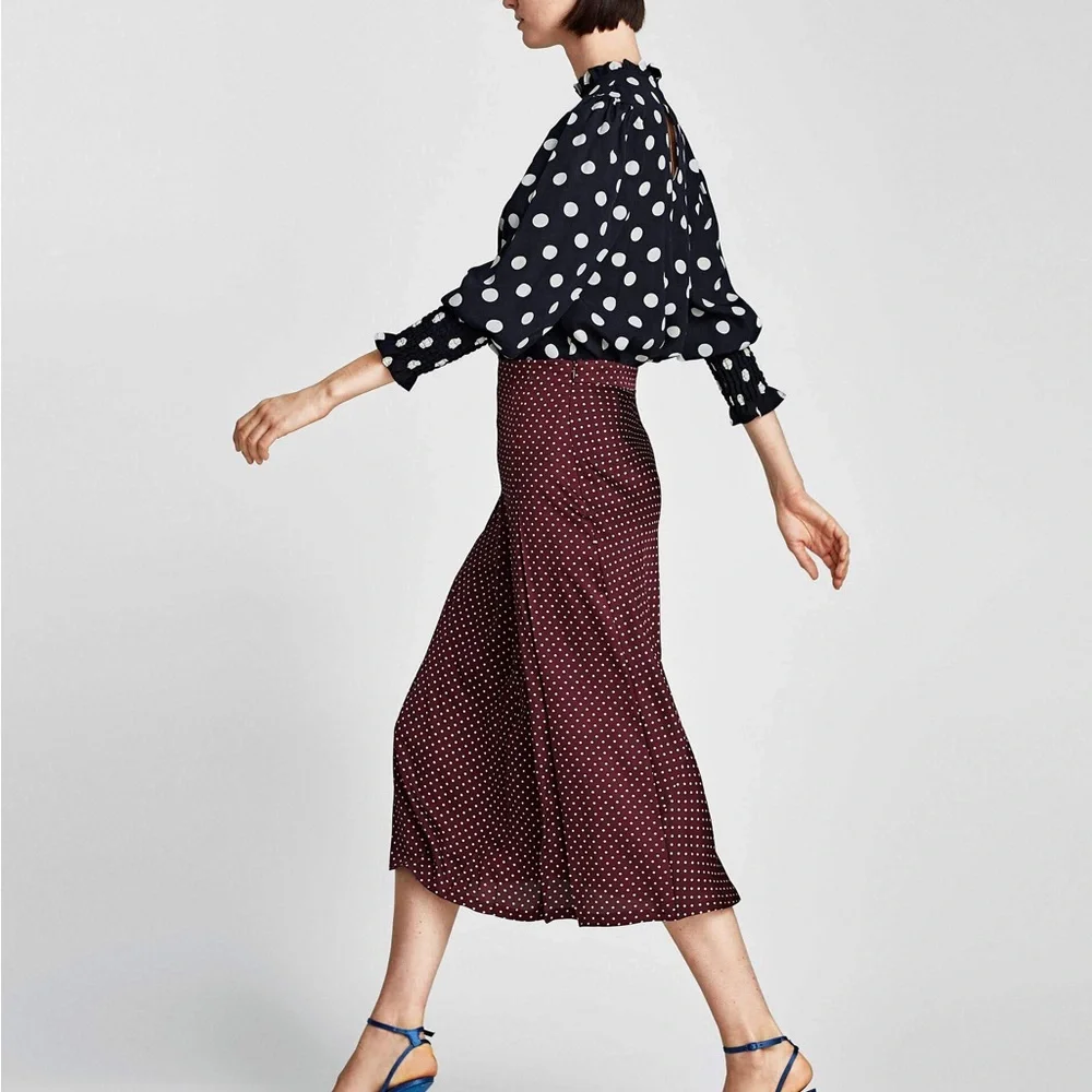 Zara smocked puff