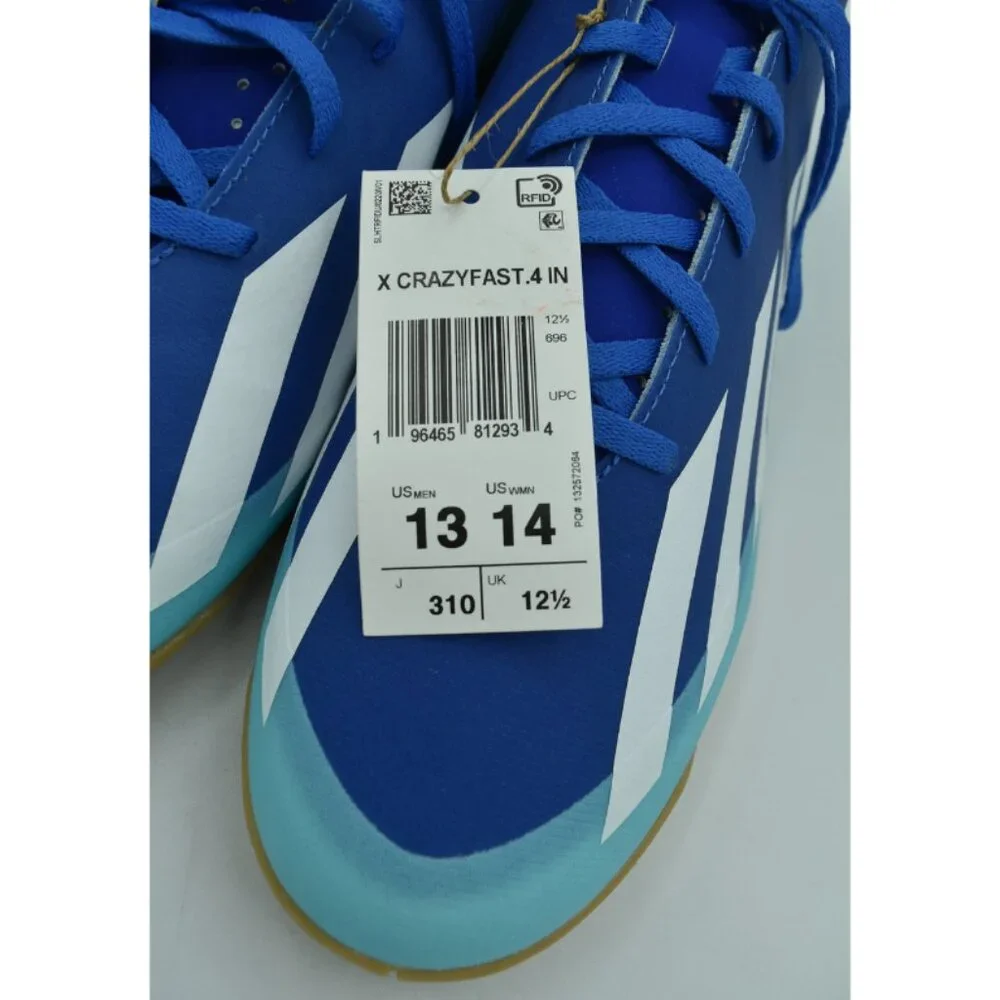 Adidas Unisex X Crazy Fast Indoor Soccer Shoes