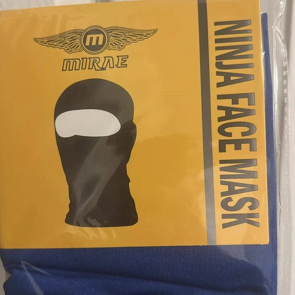 Blue Ninja Face Mask