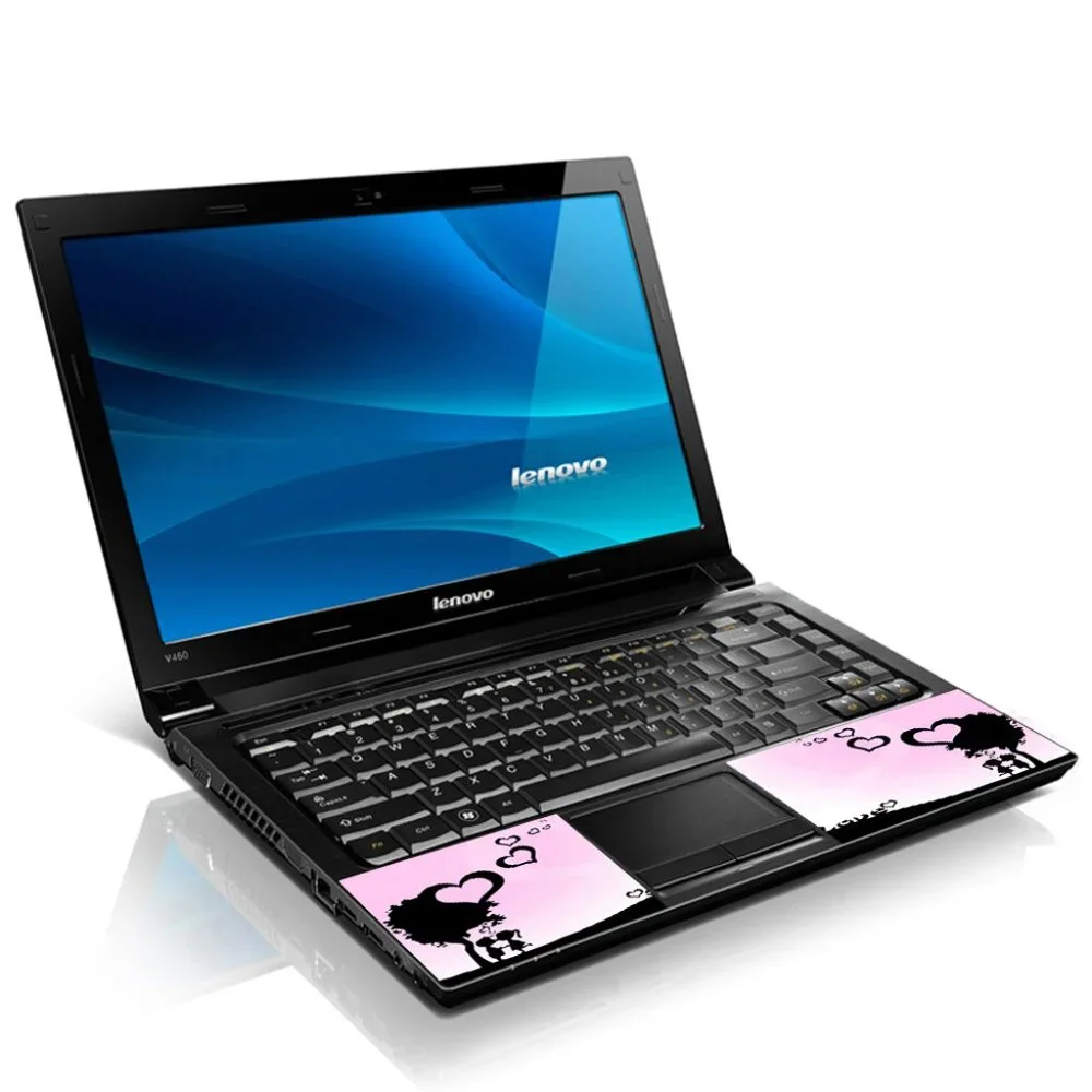 LSS 15.6 & 17.3 Inches Laptop Notebook Skin Sticker Decal - Love Night Heart