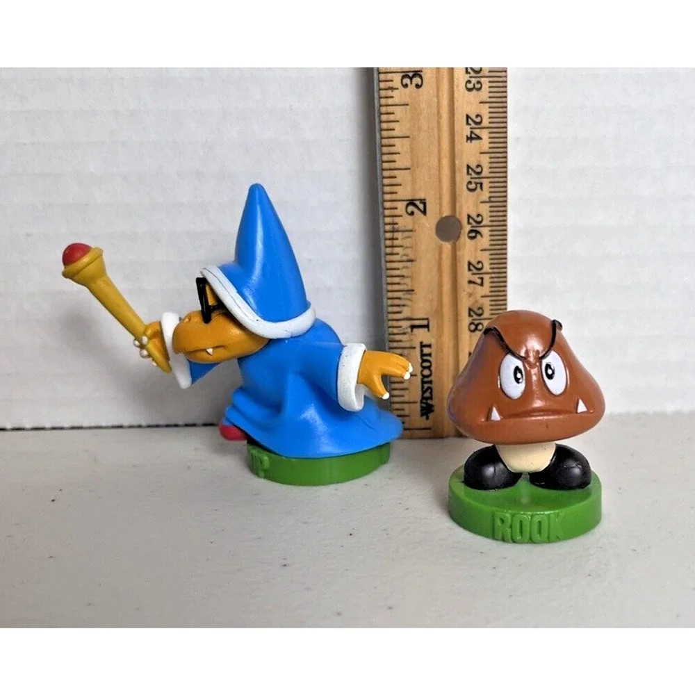 Nintendo Super Mario Bros Chess Set Replacement Piece Koopa Goomba Cake Toppers