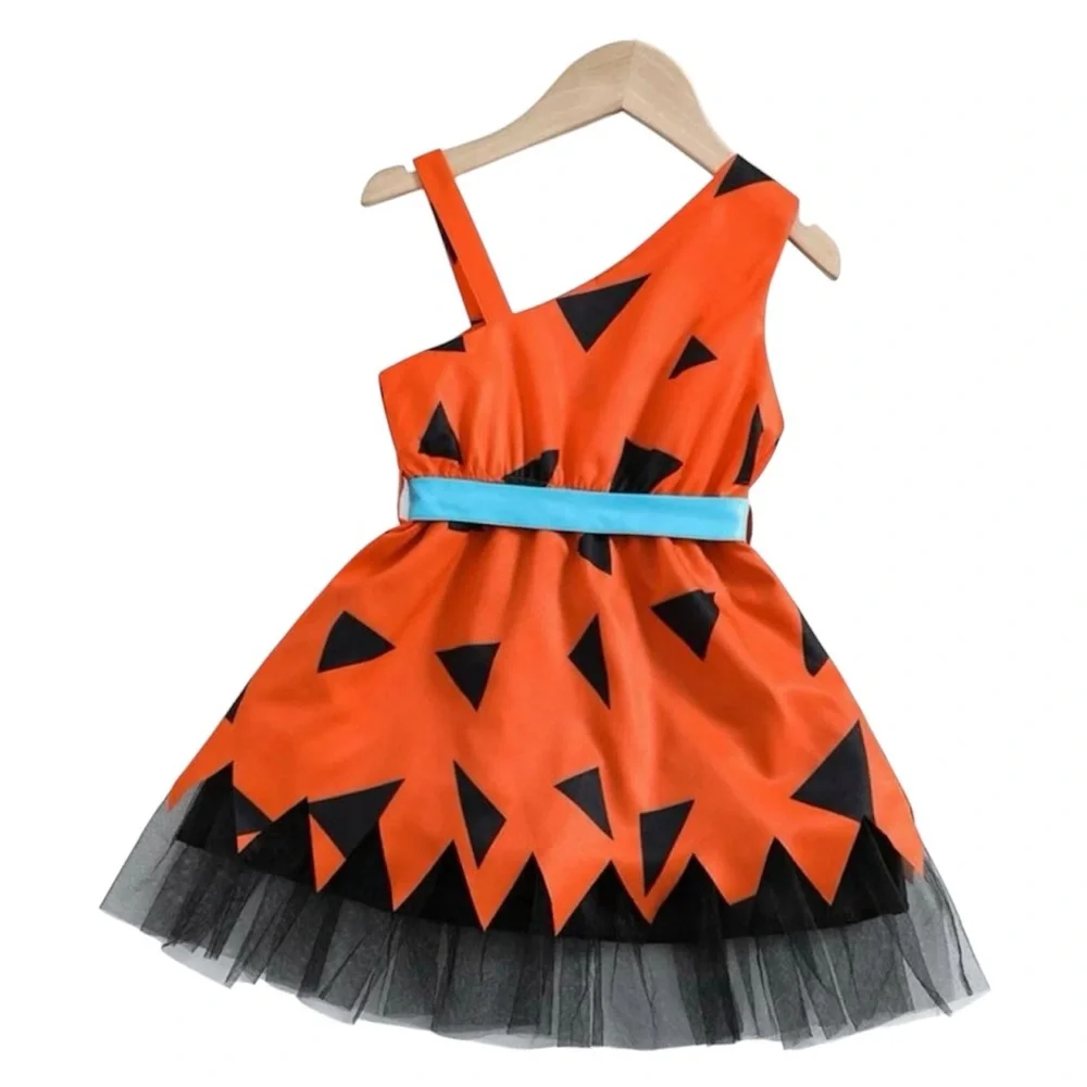 Flintstone Cave Girl Toddle Costume Dress