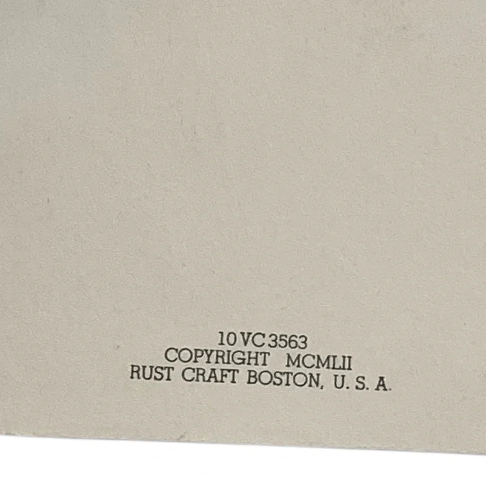 Rust Craft vintage 1950’s