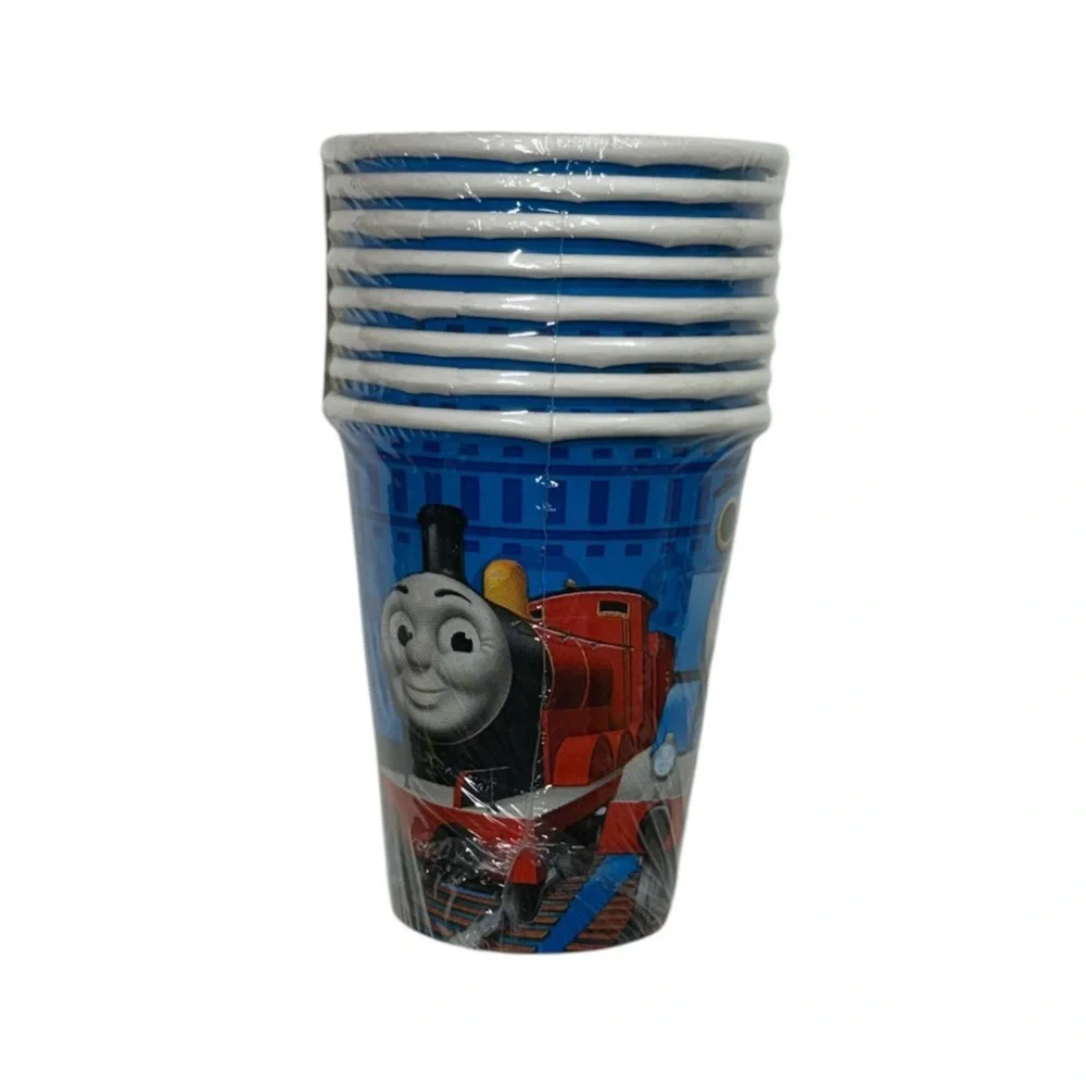 DesignWare Thomas the tank 8, 9 oz cups brand new in packaging never used cups!