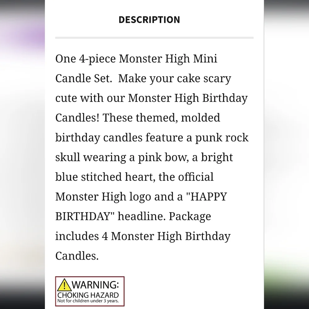 monster high birthday bundle