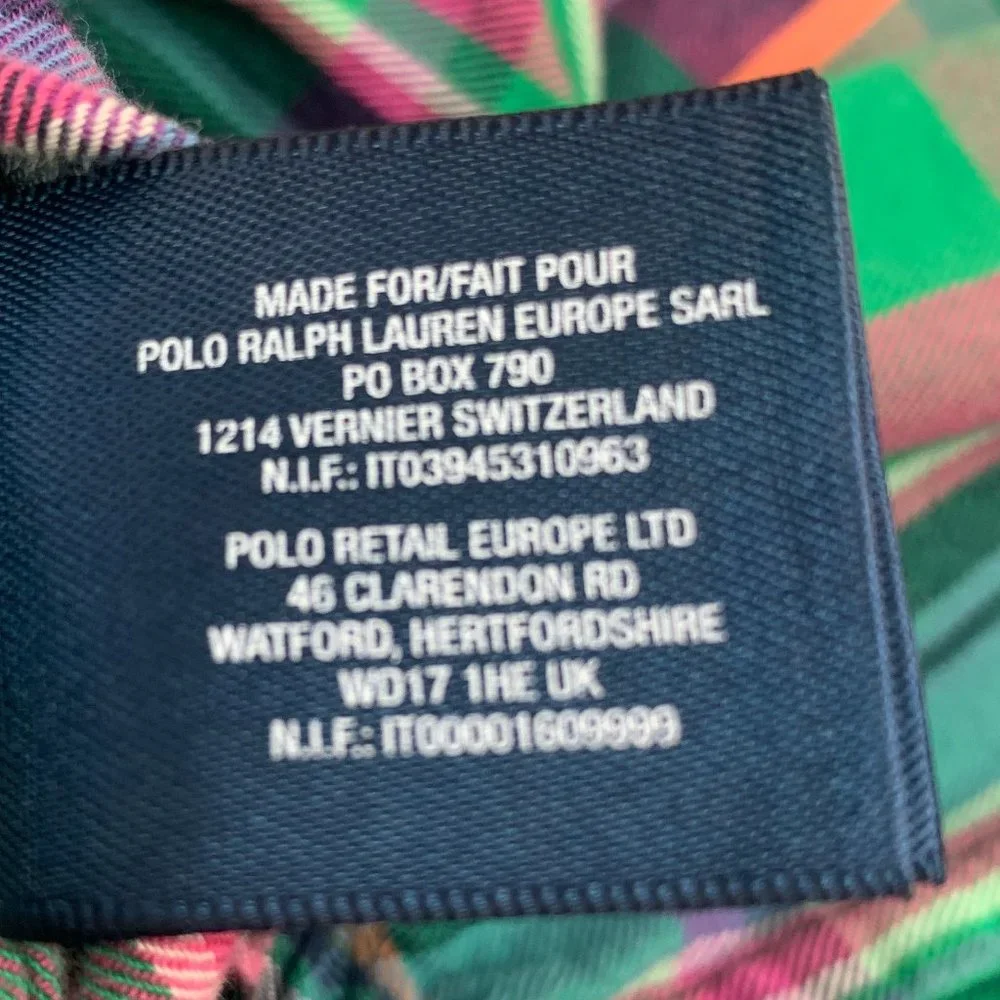 Ralph Lauren purchased from ready