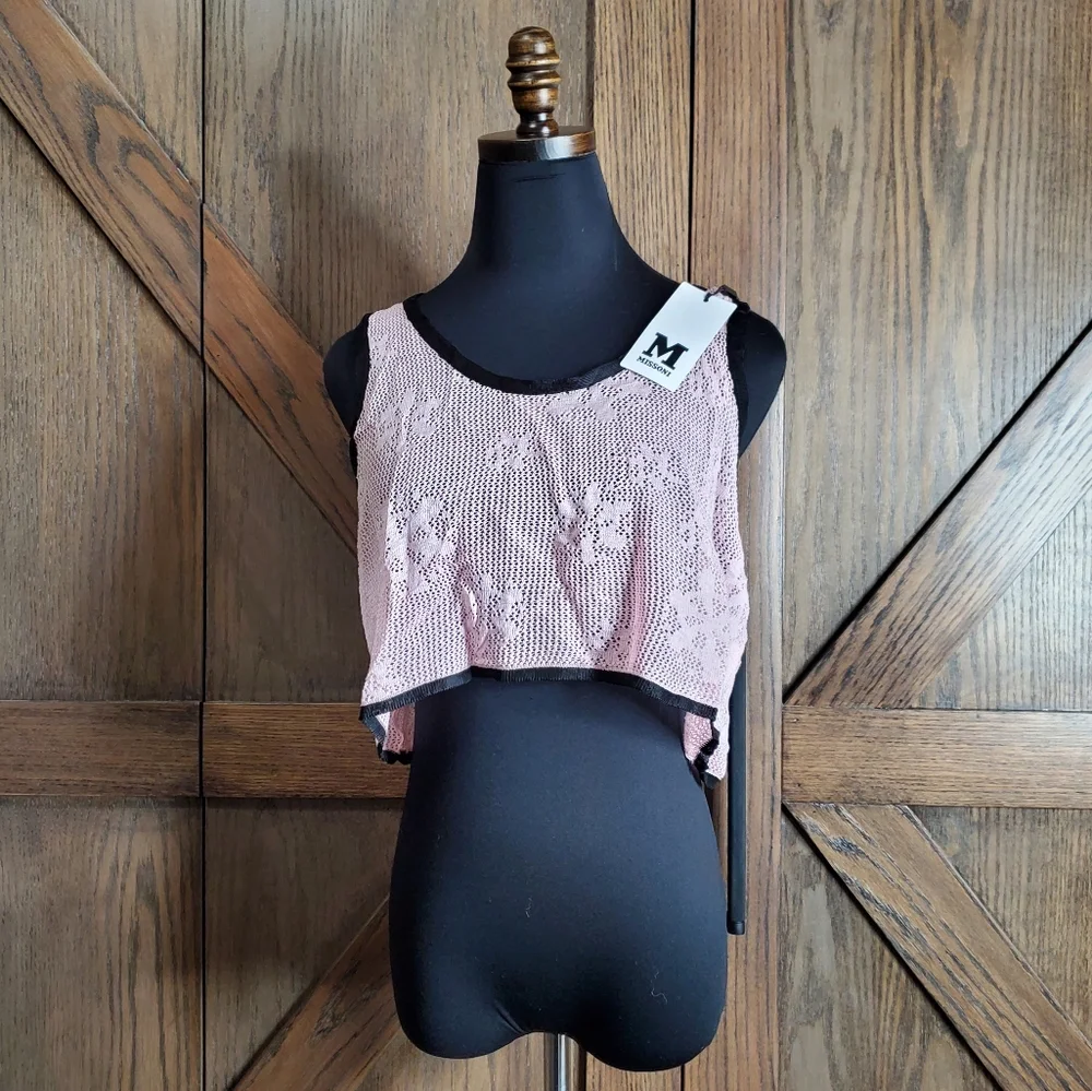 NWT Missoni Knit Floral Tank