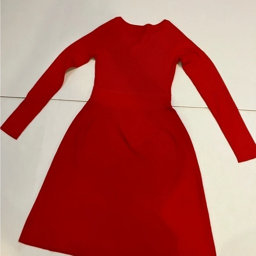 Inc red dress size s