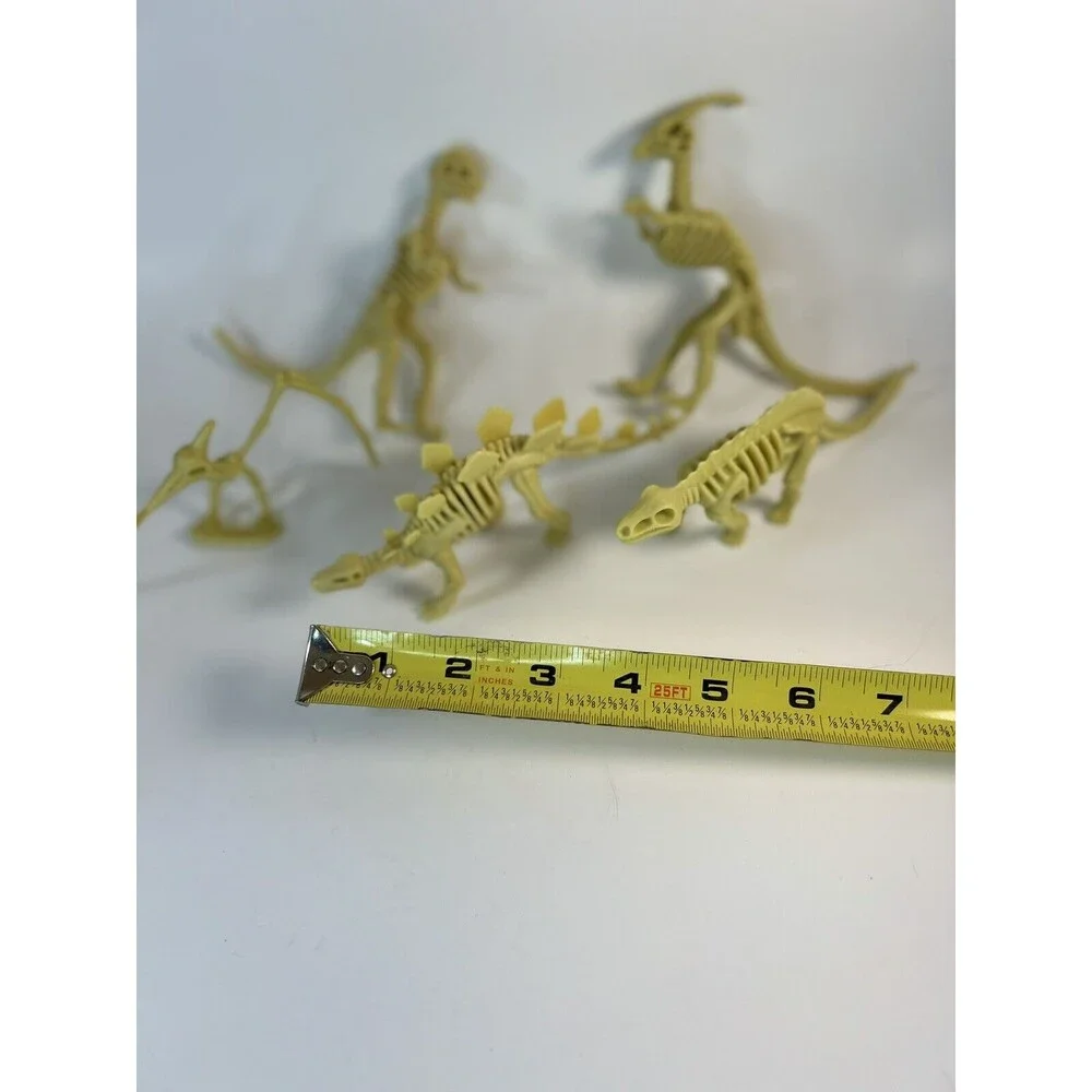 Mini Dinosaur Skeleton Fossil Toys Set Of 5