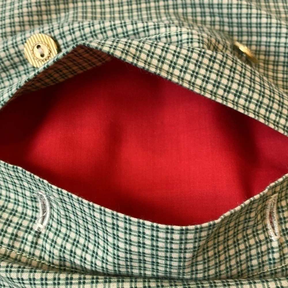 Vintage Handmade Pillow with Changing Felt Quilt Blocks Cottagcore Grannycore