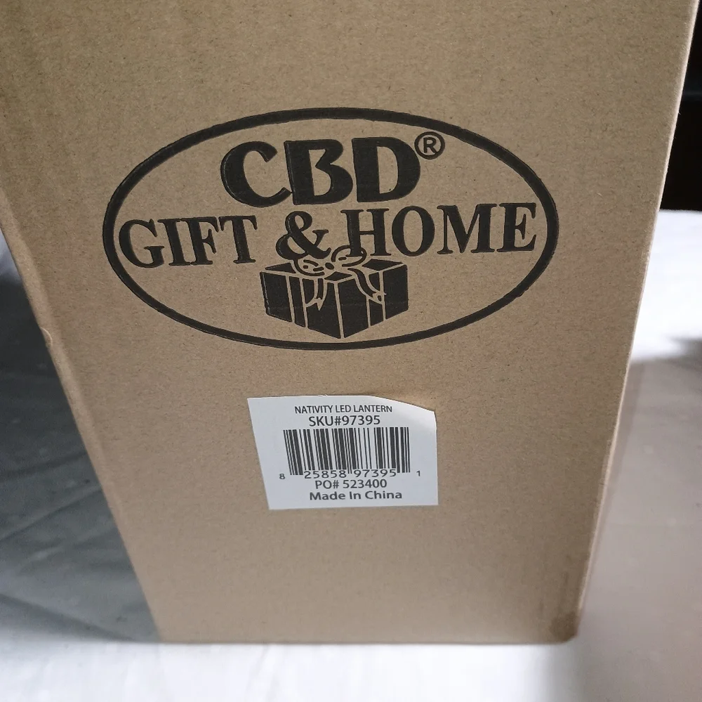 CBD Gift & Home Nativity LED Lantern Christian Books Exclusive Design
