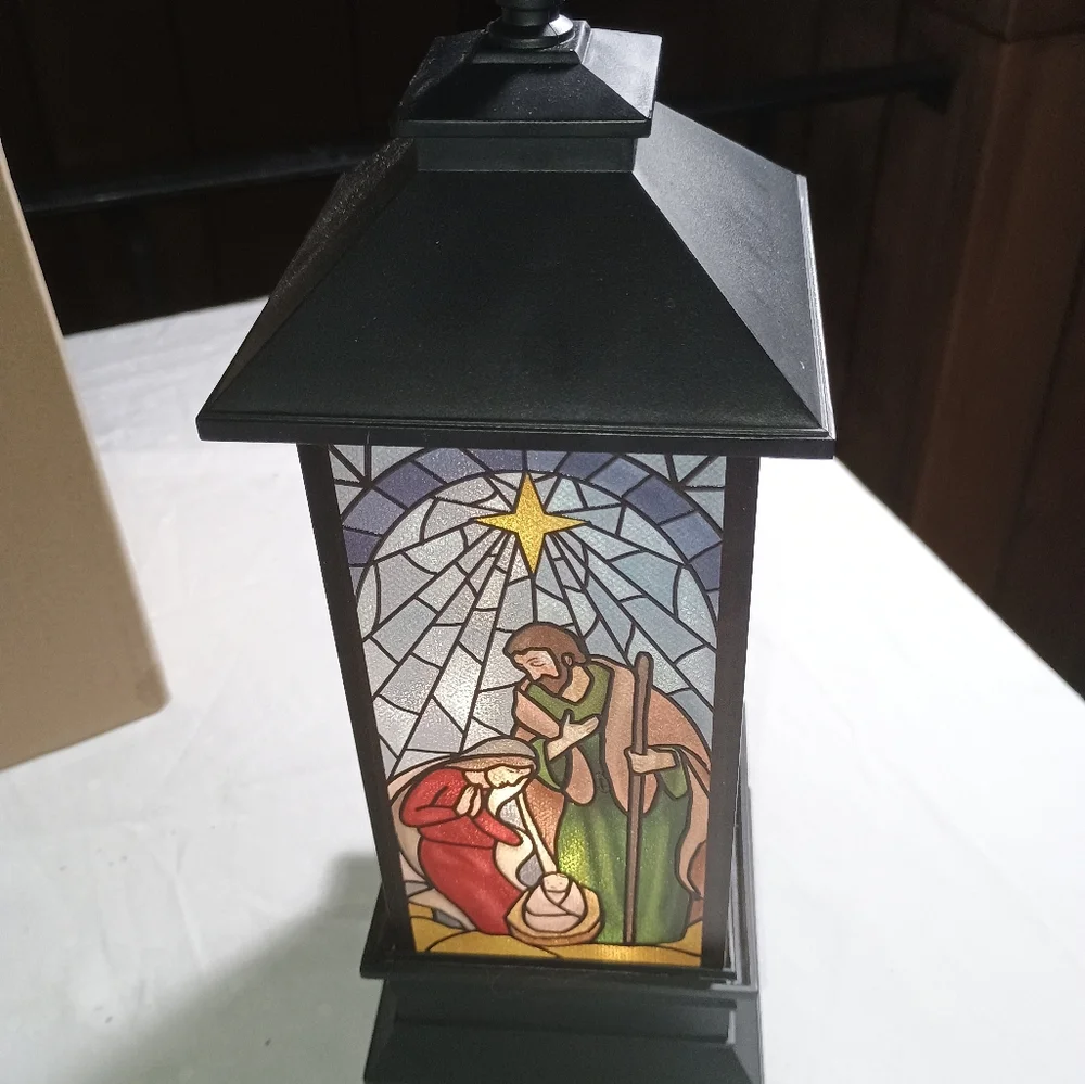 CBD Gift & Home Nativity LED Lantern Christian Books Exclusive Design