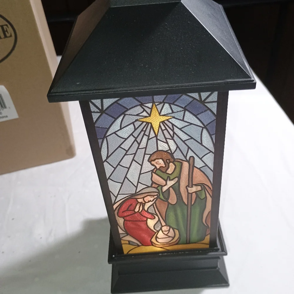 CBD Gift & Home Nativity LED Lantern Christian Books Exclusive Design