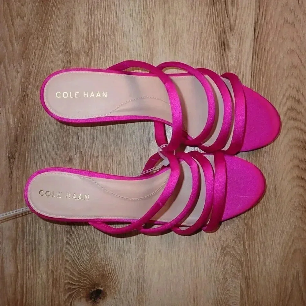 Cole Haan leather tags imported