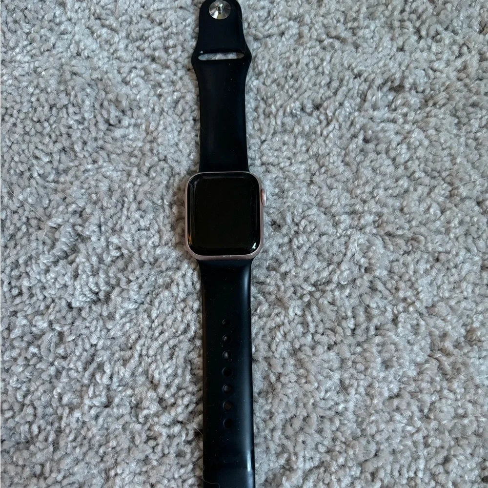Apple Series 5 Watch 40 MM Space Gray Smart Watch With Black Band