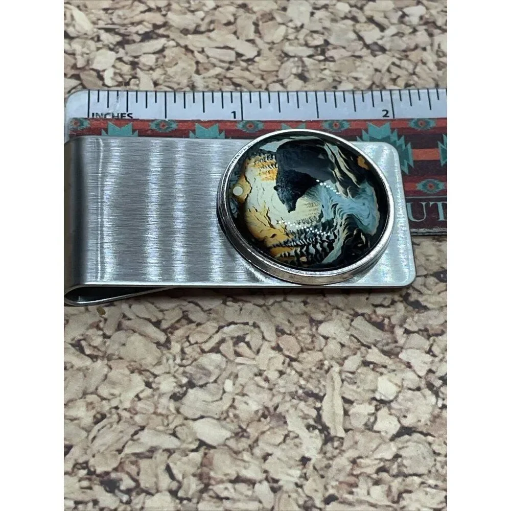 Bear 3D Money Clip Stainless Steel Quality Wedding Party Gift Father Dad Wedding