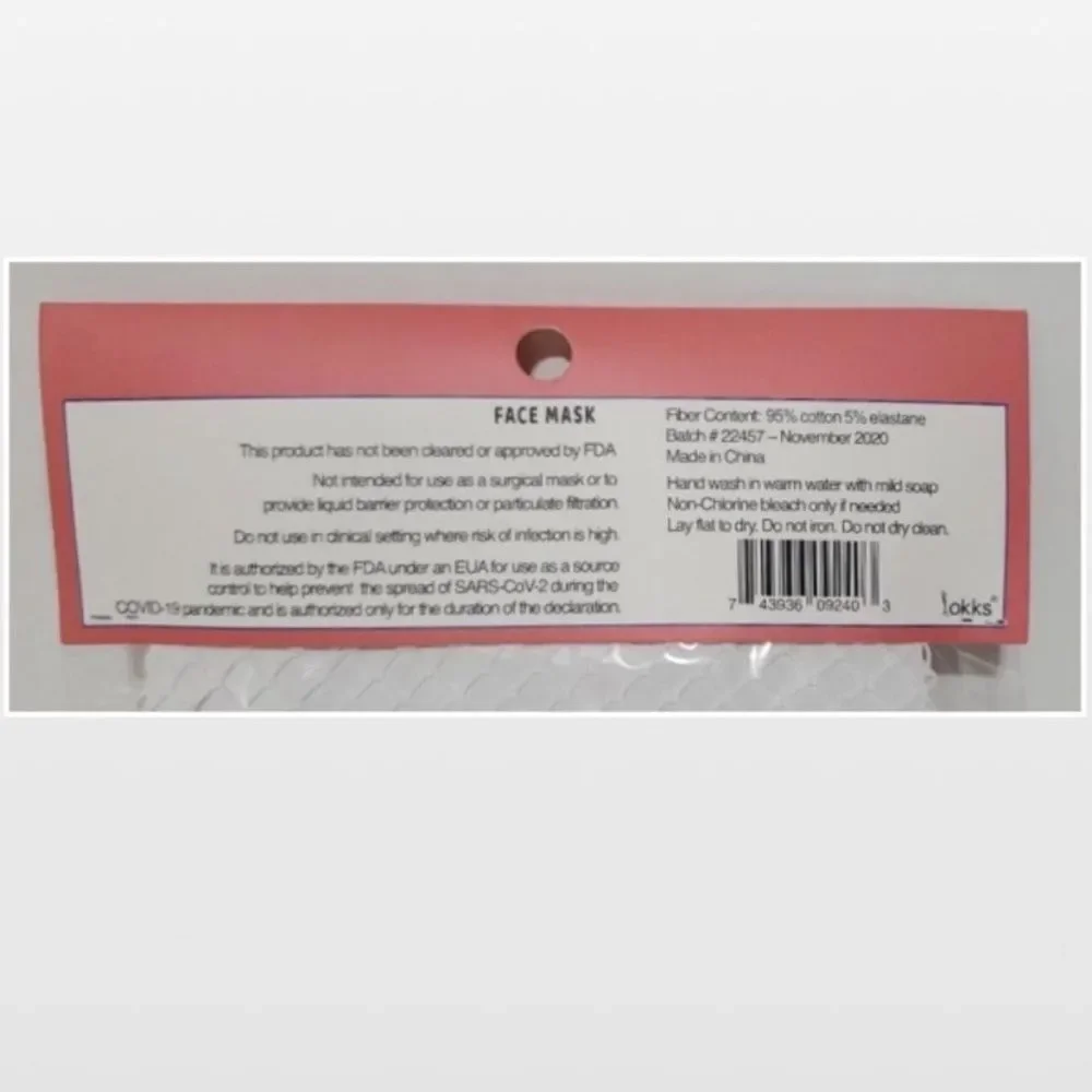 New Kid Girl Face Masks Set Pack