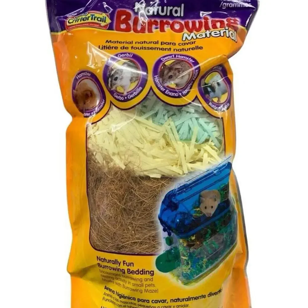 Critter Trail Natural burrowing material Two types in Brand New Bag