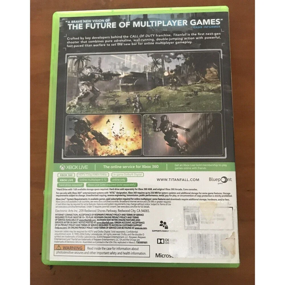 Microsoft titanfall xbox