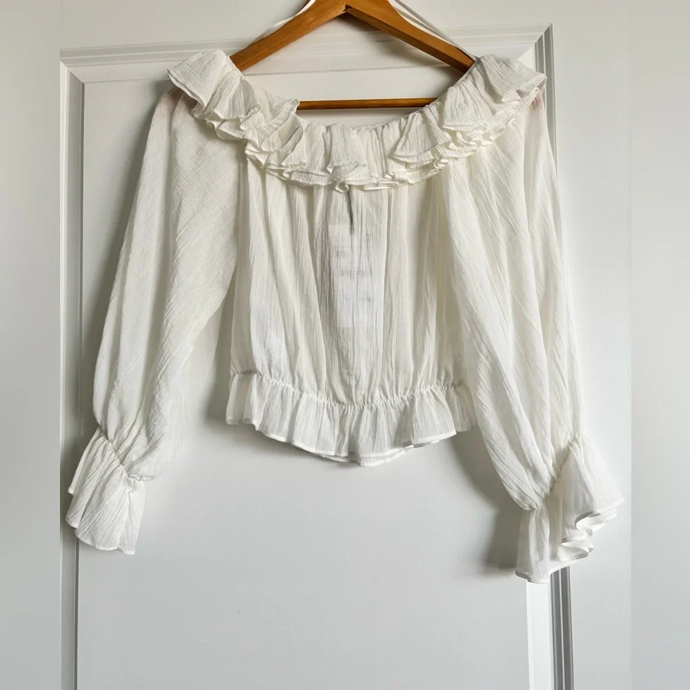 zara ruffled