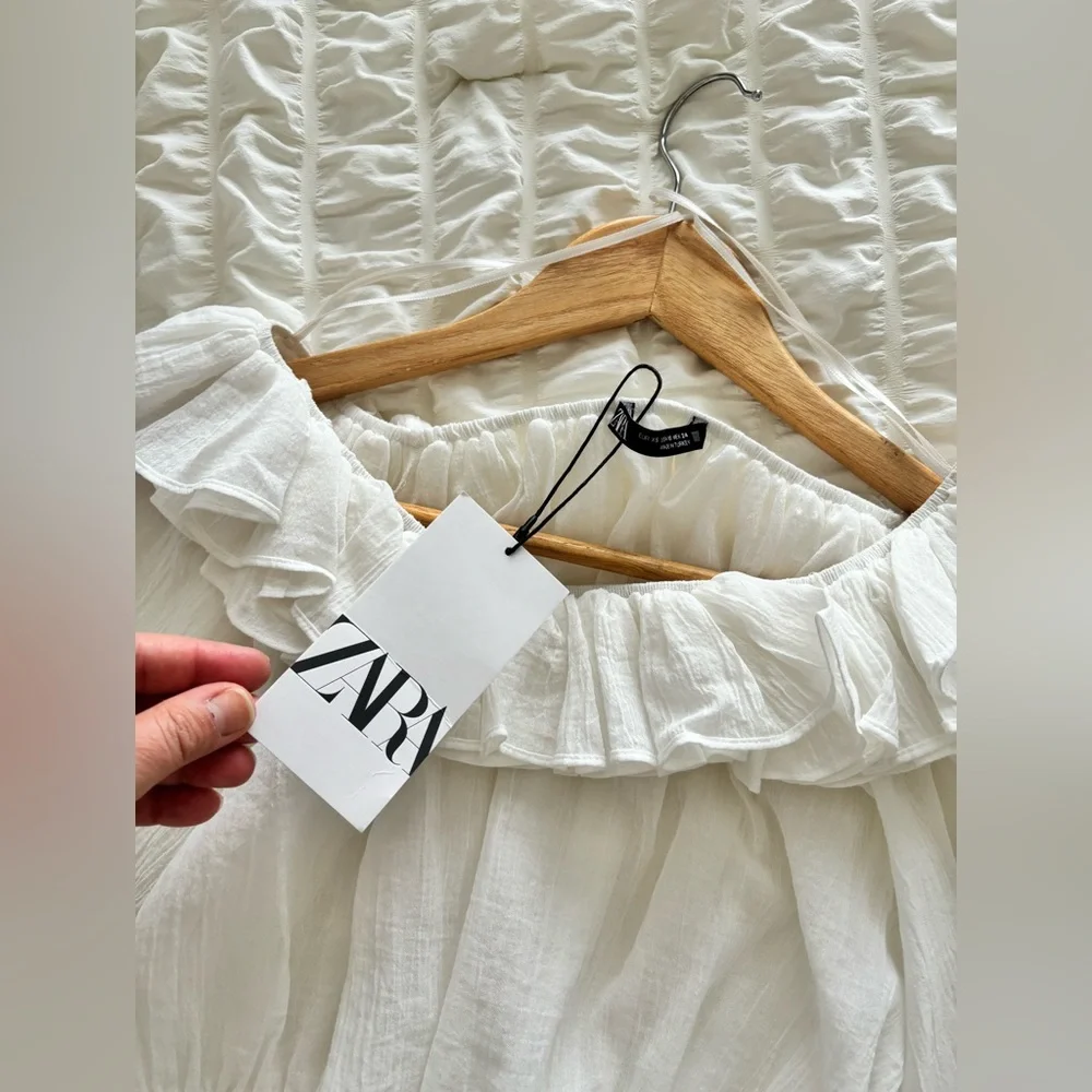 zara ruffled