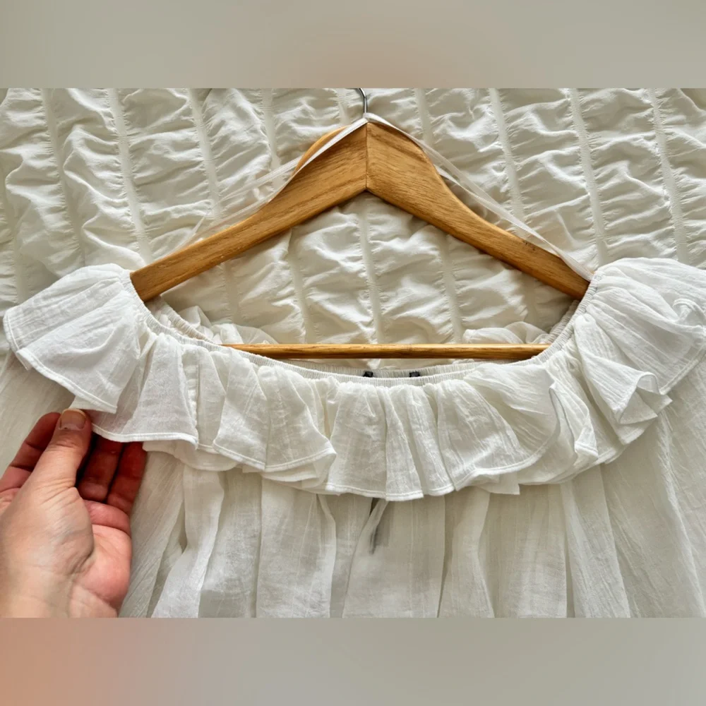 zara ruffled