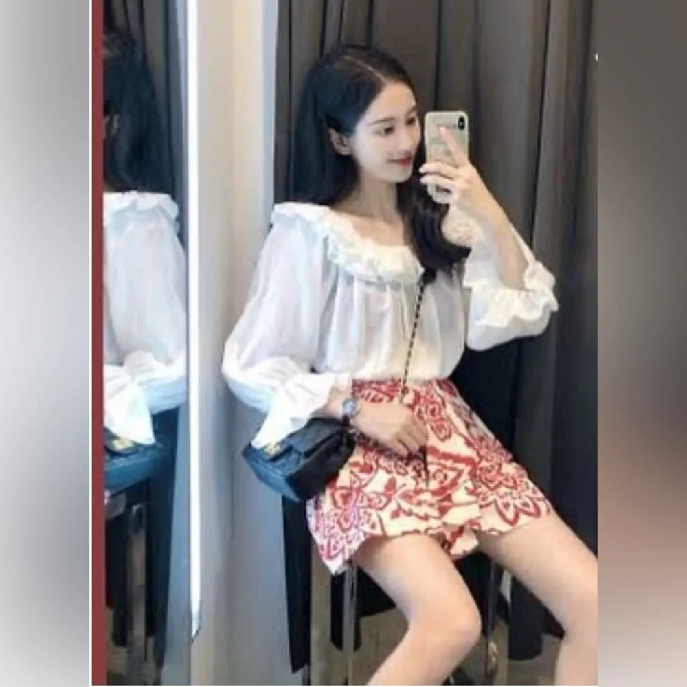 zara ruffled