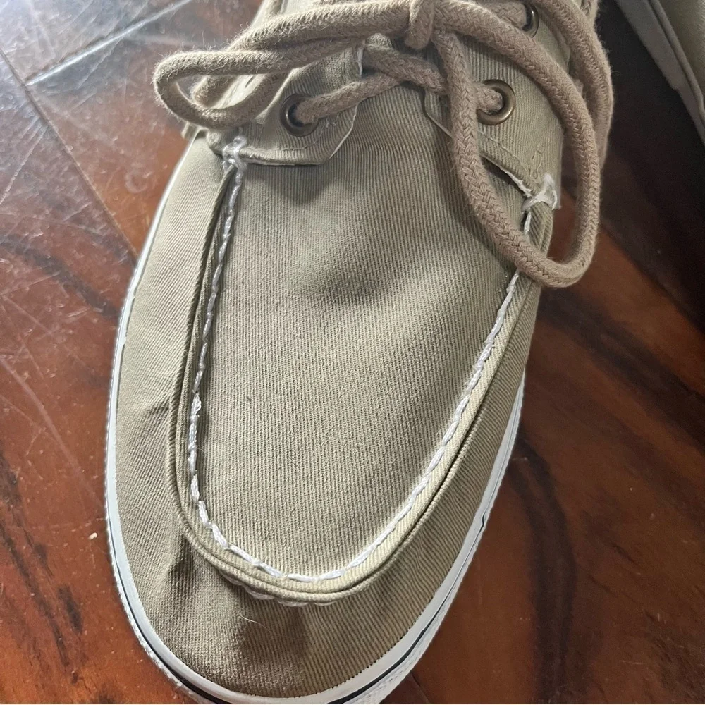 St. John’s Bay mens tan size 12M boat shoes