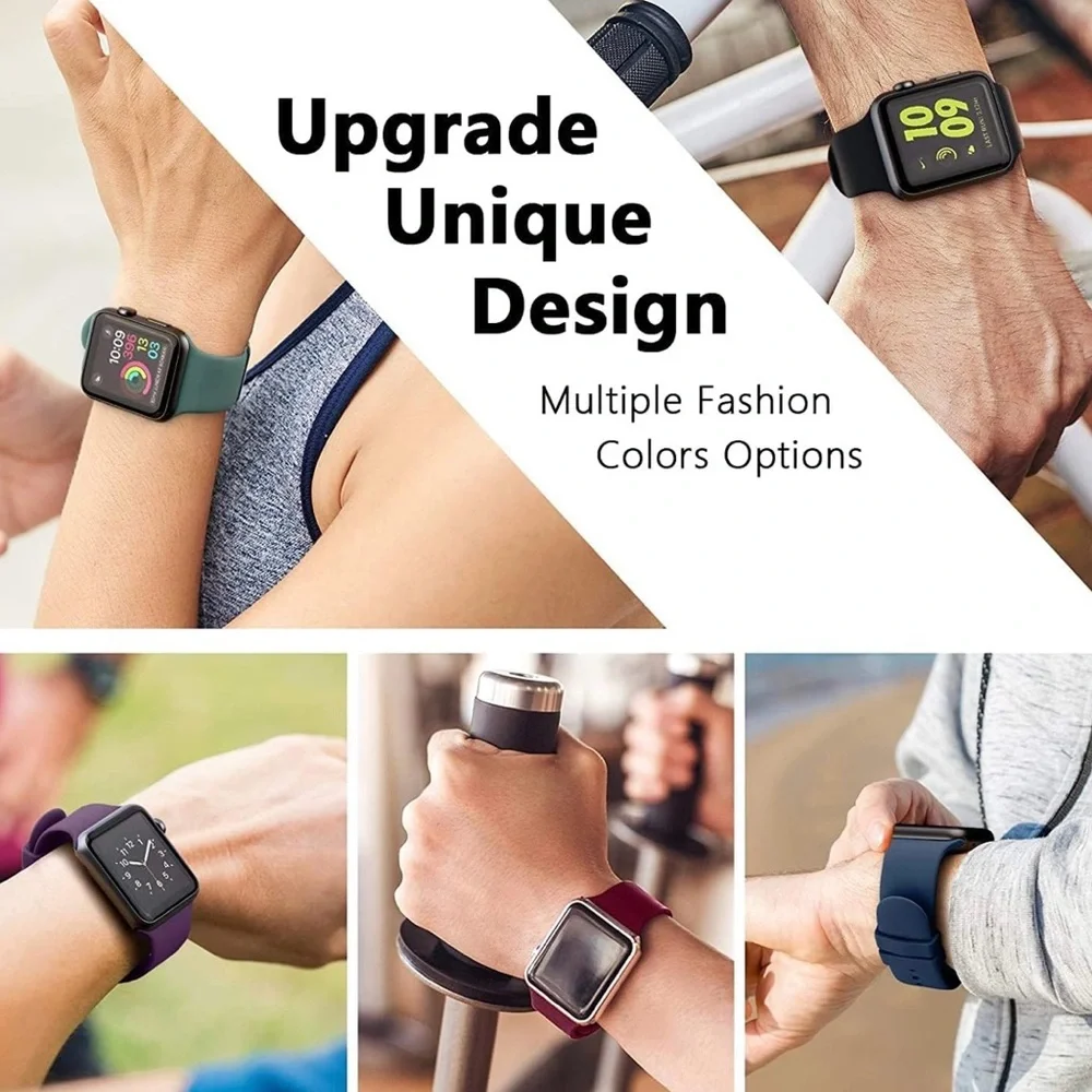 Red Smart watch band