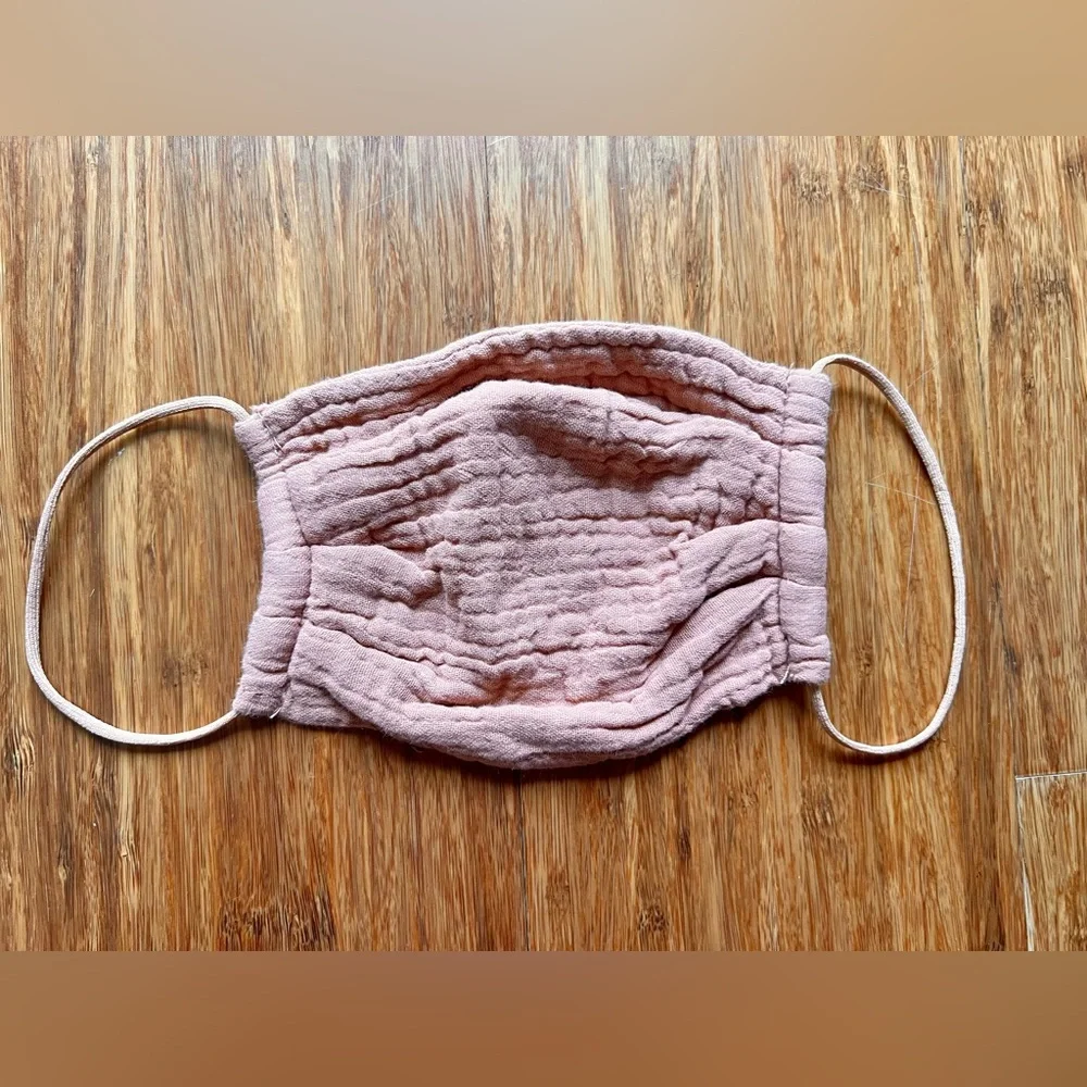 Soft Pink Kids Face Mask