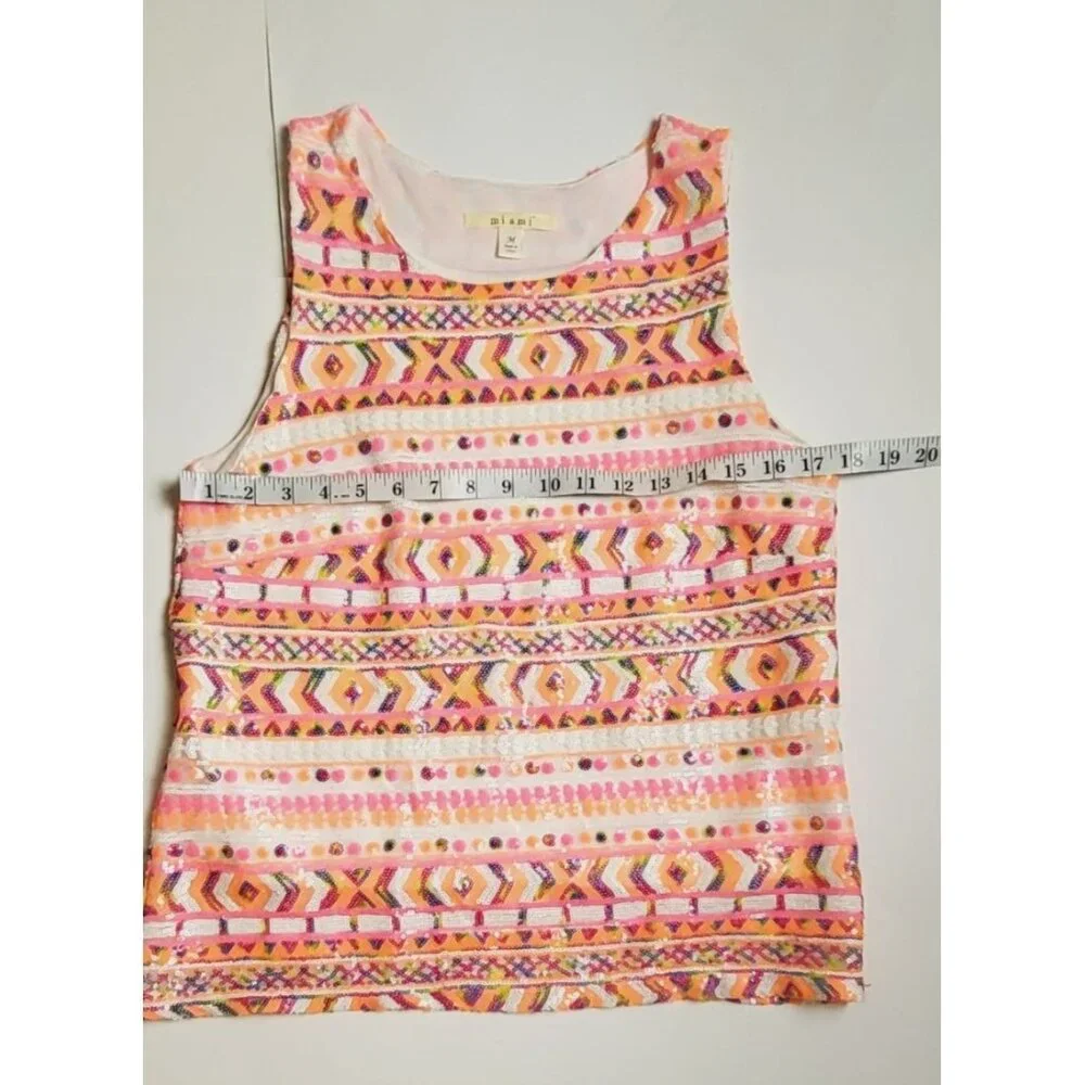 miami neon sequins