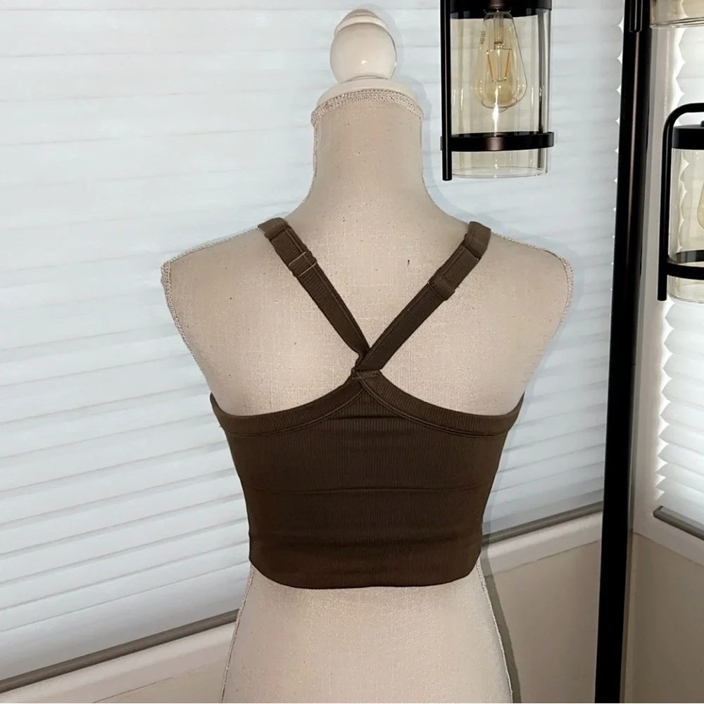 Alo Seamless Ribbed Favorite Bra Tank