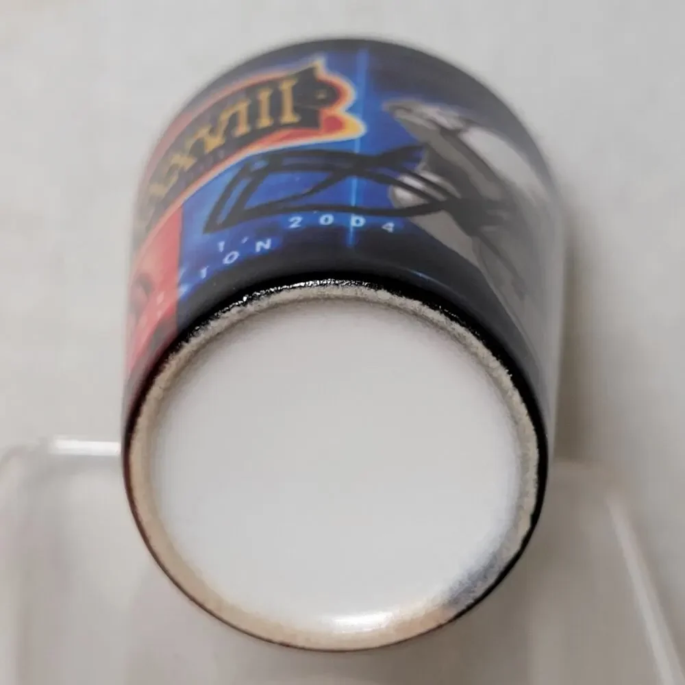 VINTAGE Superbowl XXXVIII Shot Glass Feb. 1, 2004 Houston Tx