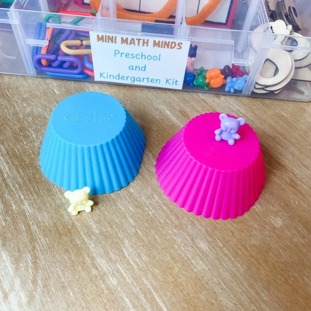 Mini Math Mind Home Kit- (activity guide and details @mini.math.minds on Insta)