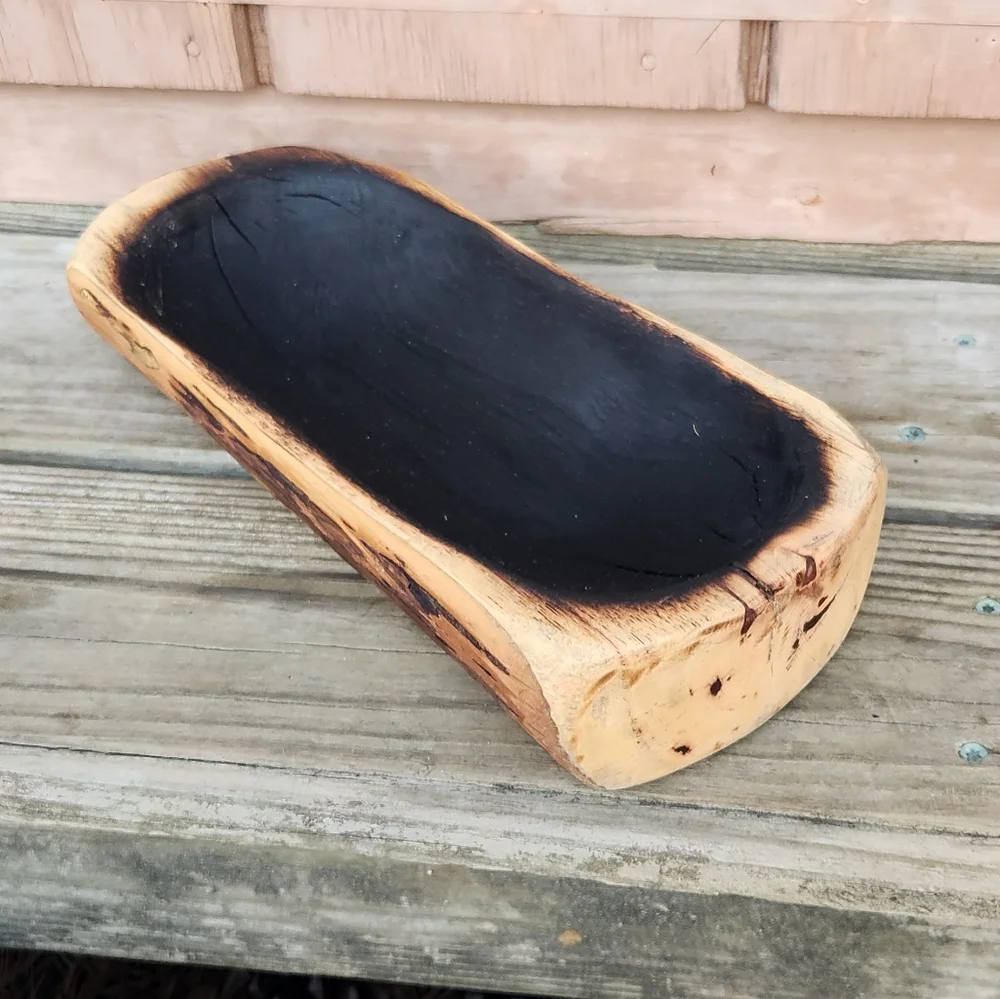 Rustic Rectangle Hickory 12.5