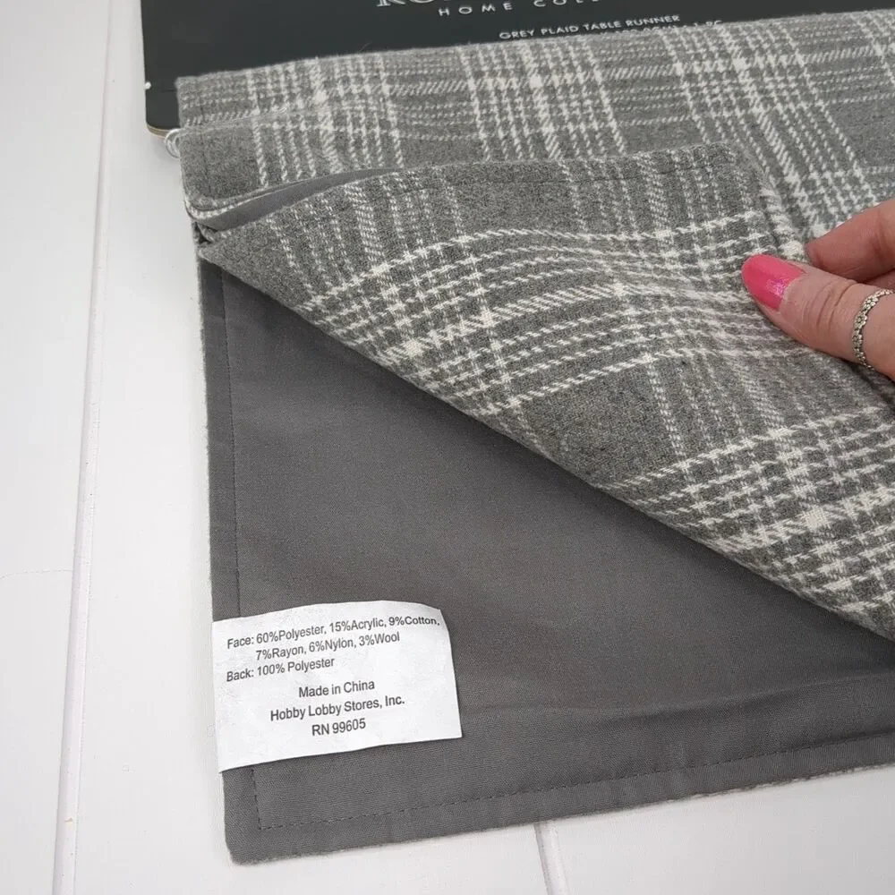 Stanley grey plaid