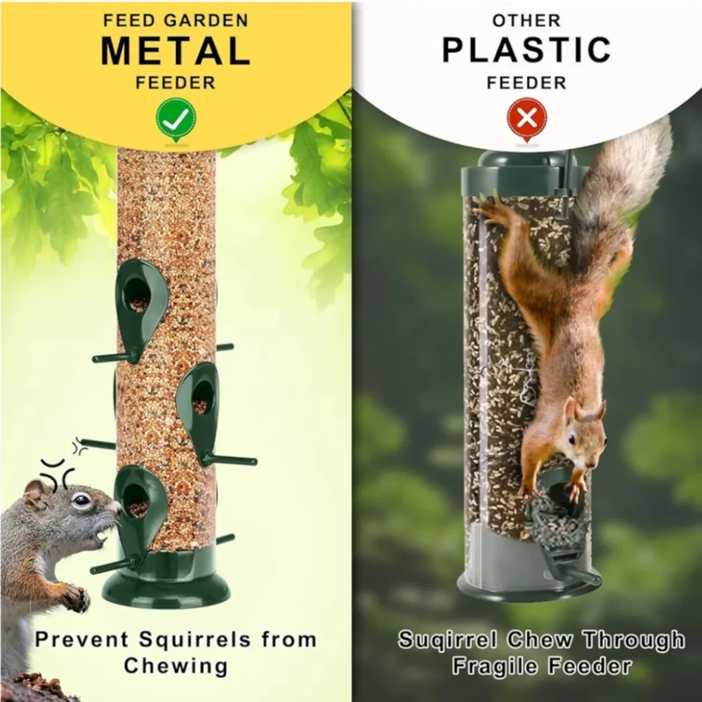 Green Bird Feeer 2 Pack