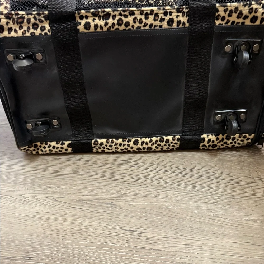 Leopard Print Duffel Bag