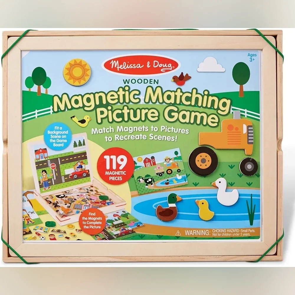 Melissa & Doug Magnetic Matching Picture Set