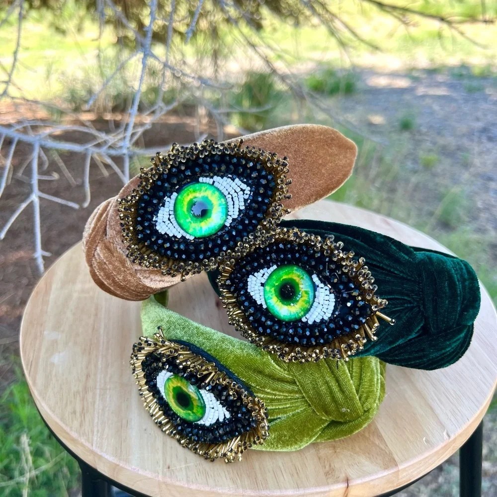 N/A beaded green