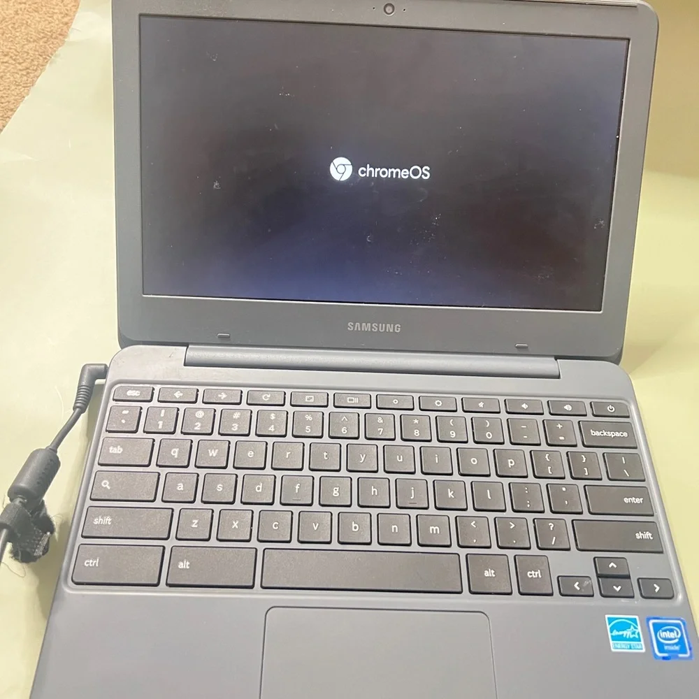 Samsung chromebook featuring