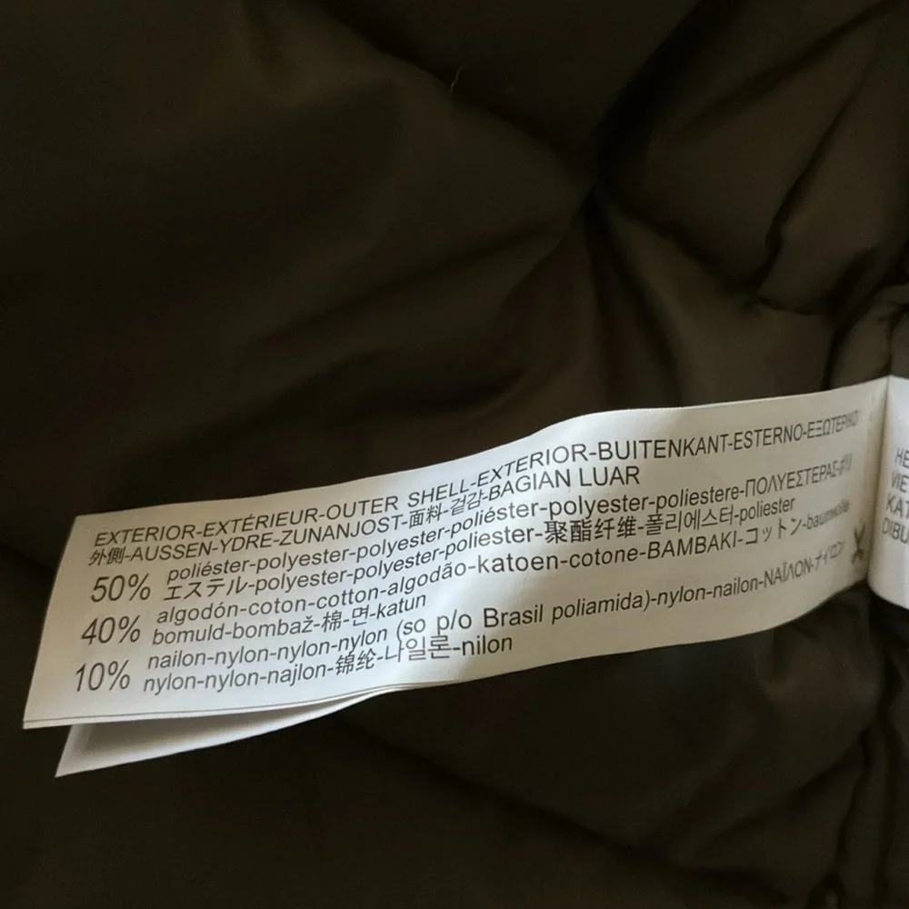 Zara BabyBoy Navy Hooded Down Feather Jacket