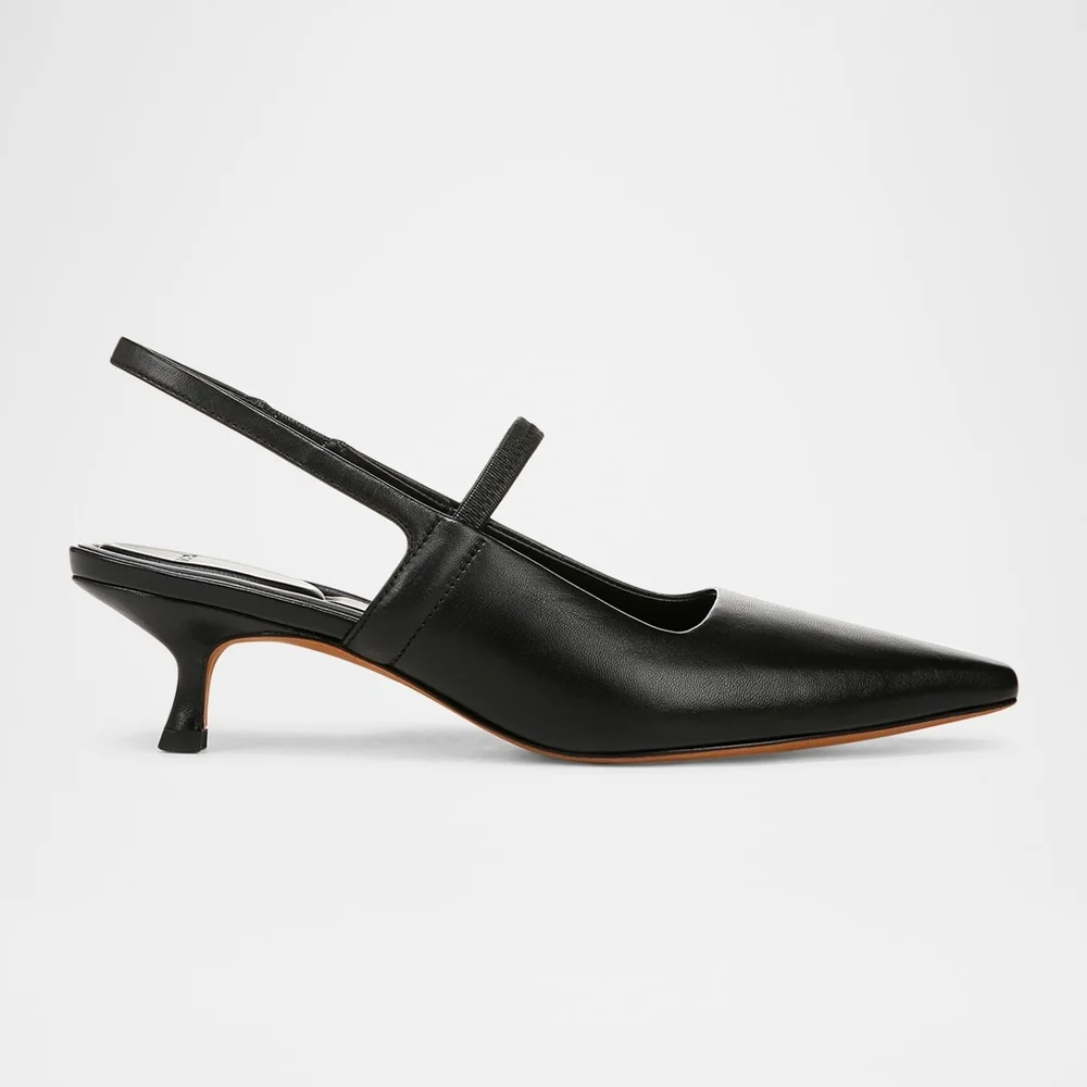 Vince Women's Venice Kitten Heel Pumps. Used Once.