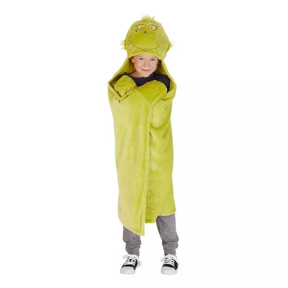 Dr Suess grinch hooded