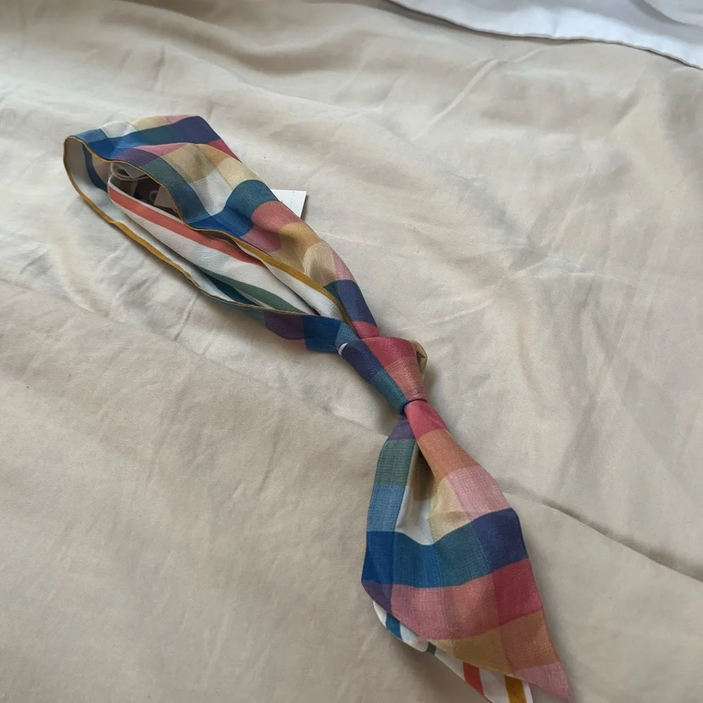 Madewell Red and Blue Hair Accessories