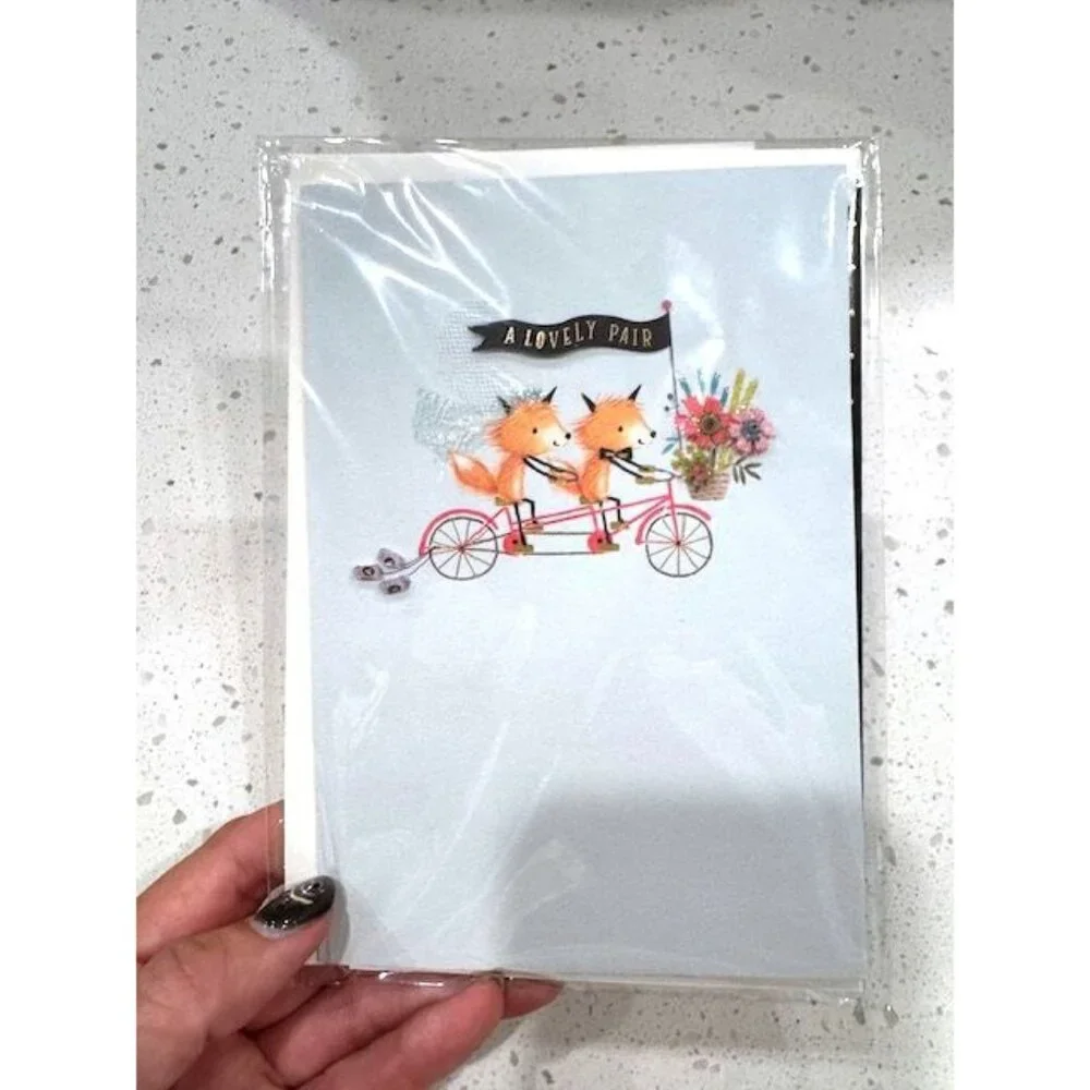 NWT set of 4Wedding & Love-Themed Greeting Cards By Papyrus & Hallmark