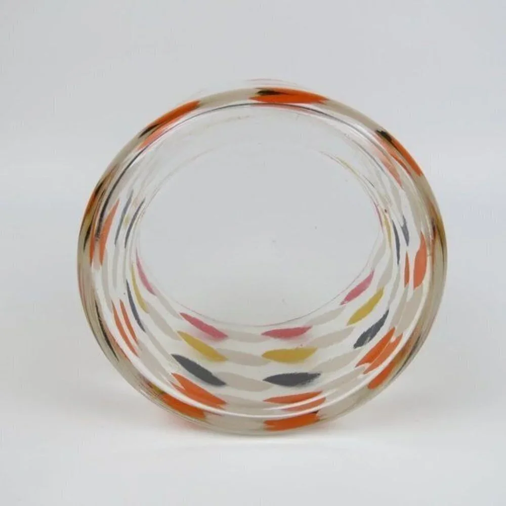 Vintage multicolor twisted